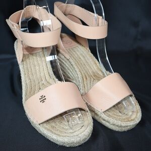 Tory Burch Bima 2 Espadrille Wedge Sandals Size 8 NWOT